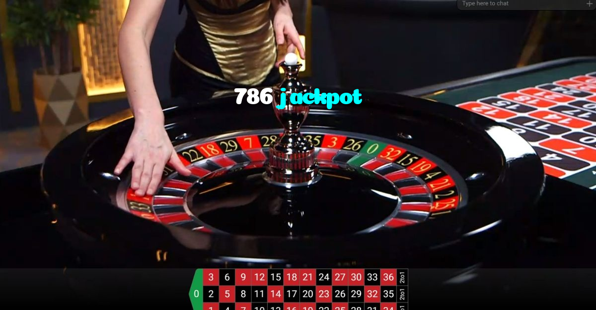 786 jackpot casino presented on mobile device in Pakistan with slots and live games